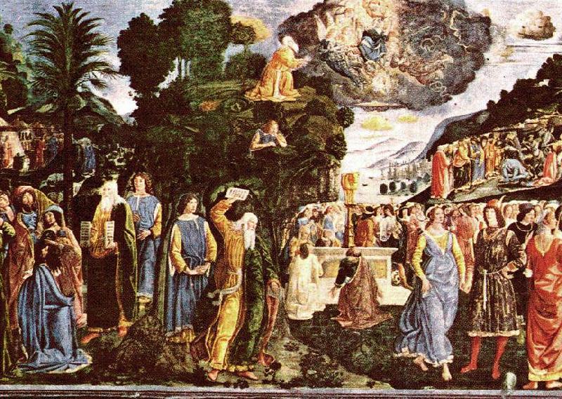 Piero di Cosimo Moses and the Tables of Law